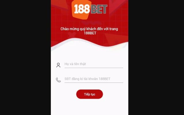 Truy cập vào giao diện trang web của 188BET